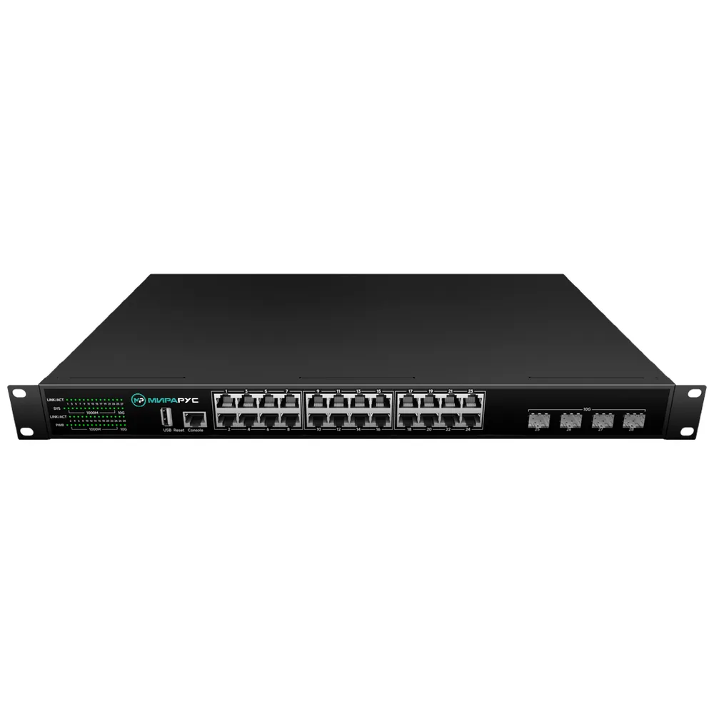 MR-SW-C3-GP24х4. Коммутатор 24-портовый
