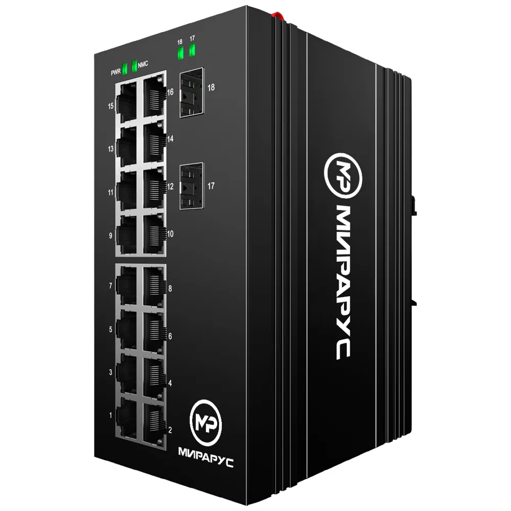 MR-SW-I2-GP16S2 (bt). Коммутатор 16-портовый
