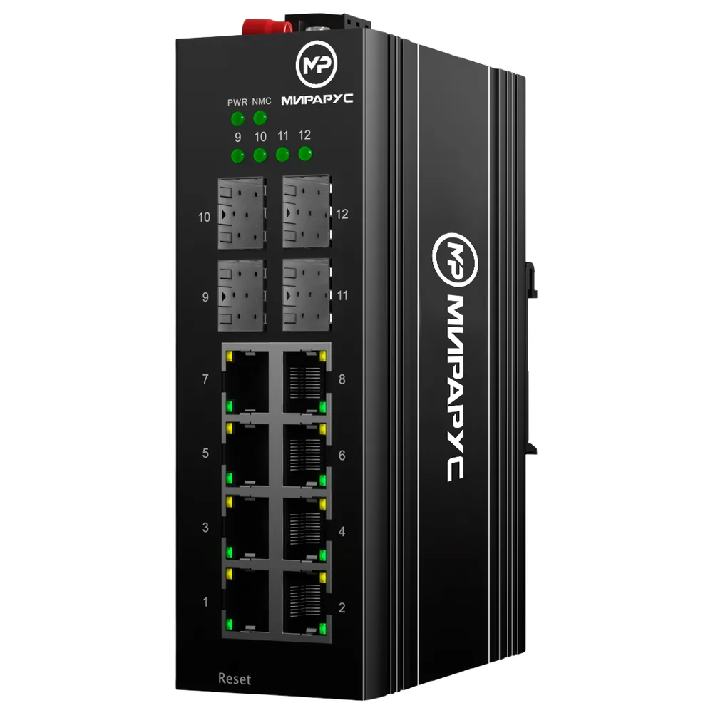 MR-SW-I2-GP8S4 (bt). Коммутатор 8-портовый