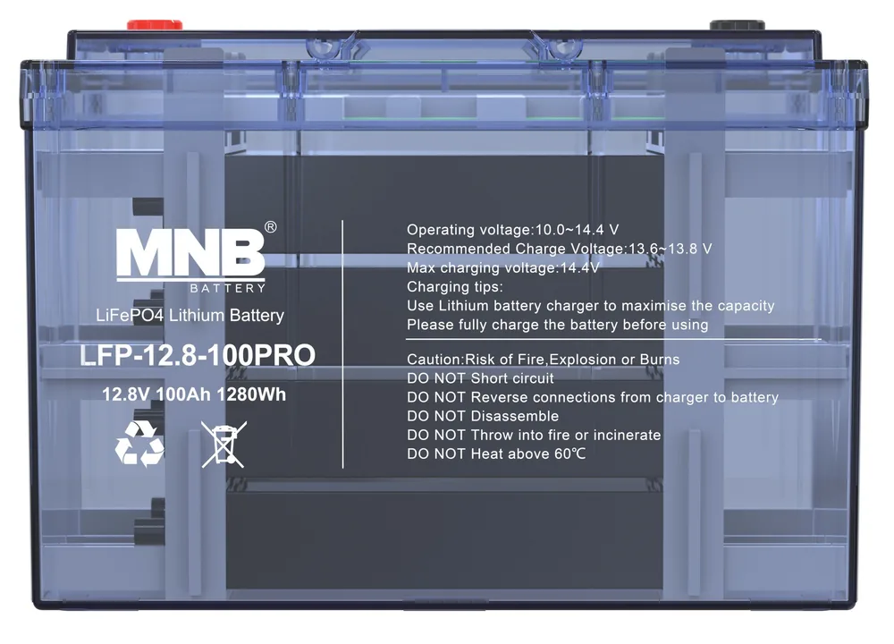 MNB Battery LFP-12.8-100 PRO. Аккумулятор литий-железо-фосфатный (LiFePO4) — фото 3 из 4