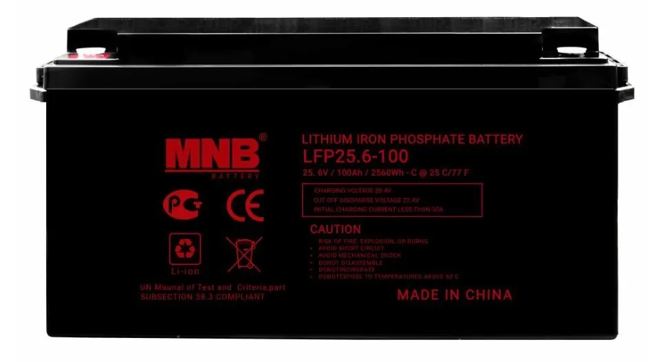 MNB Battery LFP-25.6-100. Аккумулятор литий-железо-фосфатный (LiFePO4) — фото 1 из 5