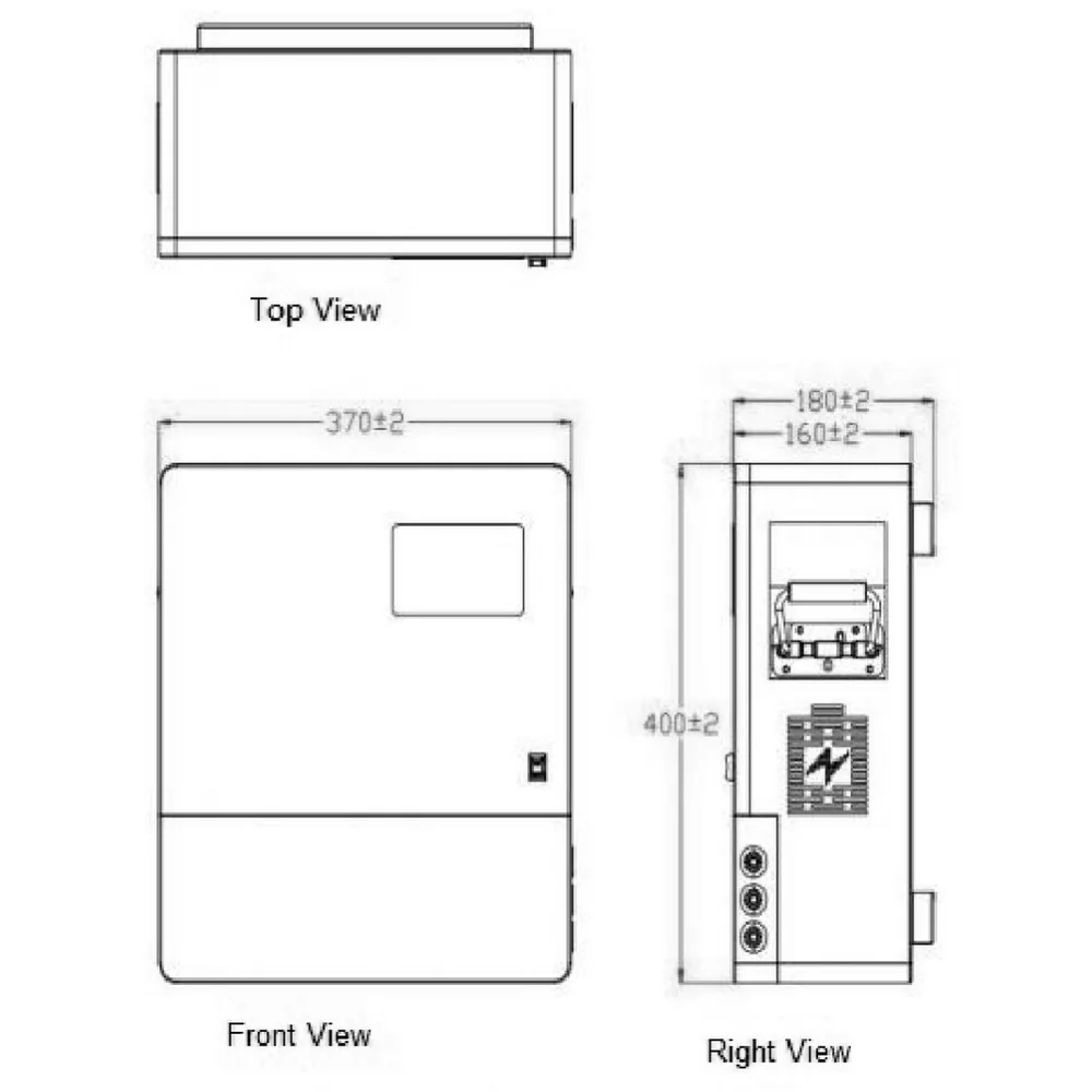 MNB Battery LFPW-12.8-100 LCD Touch. Батарейный модуль на LiFePO4 аккумуляторах — фото 4 из 5