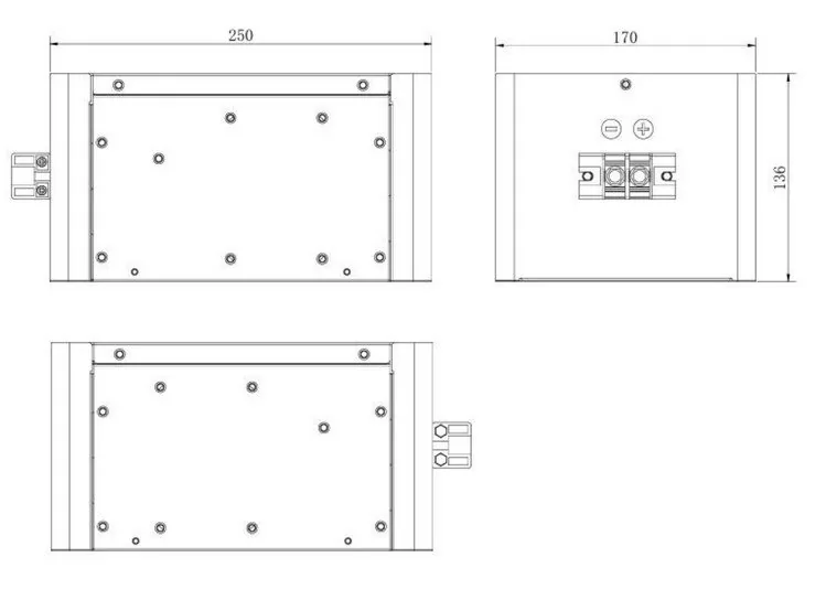MNB Battery LFPW-12.8-50. Батарейный модуль на LiFePO4 аккумуляторах — фото 3 из 5