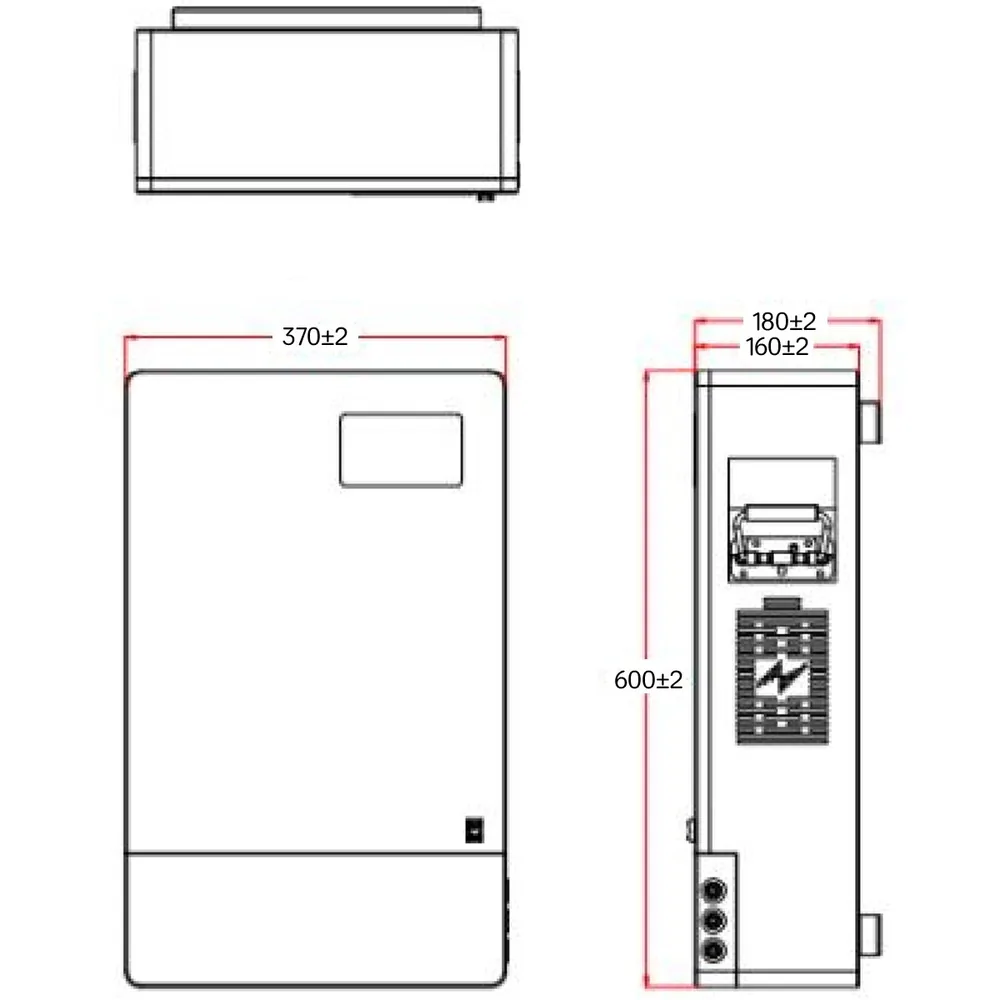 MNB Battery LFPW-25.6-200 LCD Touch. Батарейный модуль на LiFePO4 аккумуляторах — фото 2 из 5