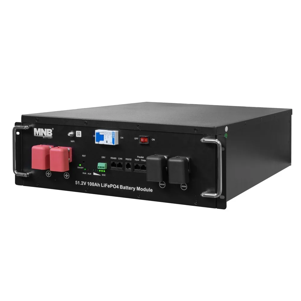 MNB Battery LPR-51.2-100 LCD Touch. Батарейный модуль на LiFePO4 аккумуляторах — фото 3 из 4