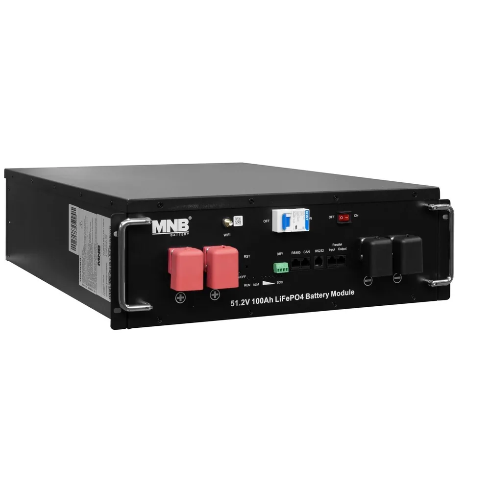 MNB Battery LPR-51.2-100 LCD Touch. Батарейный модуль на LiFePO4 аккумуляторах — фото 1 из 4