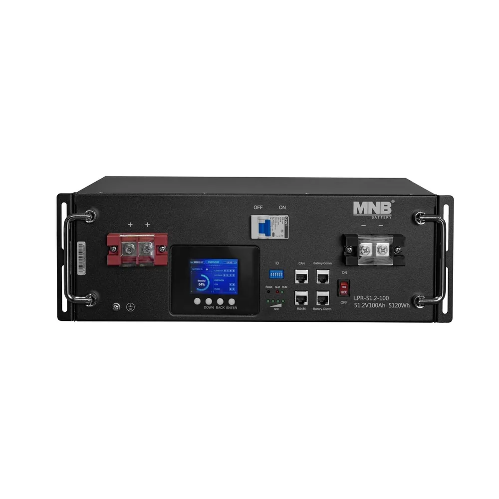 MNB Battery LPR-51.2-100 PRO. Батарейный модуль на LiFePO4 аккумуляторах — фото 3 из 4
