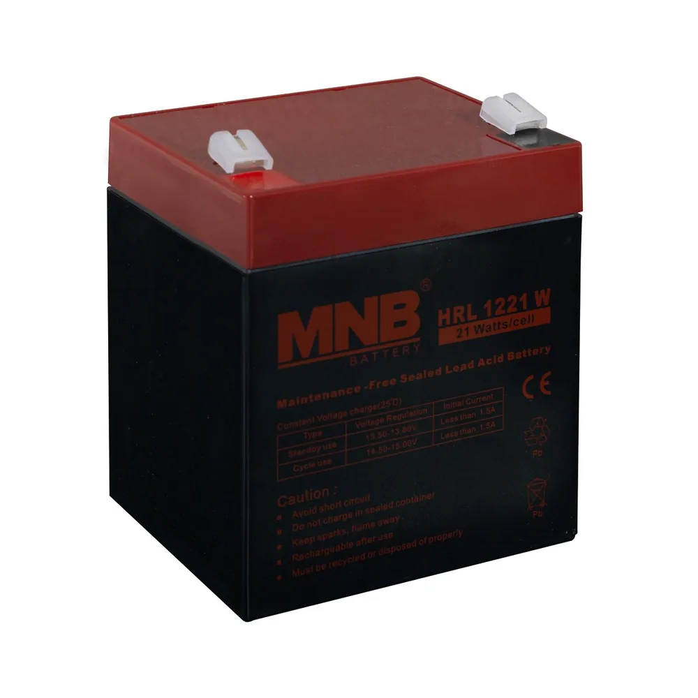 MNB HRL 1221 W. Аккумулятор герметичный свинцово-кислотный — фото 2 из 3