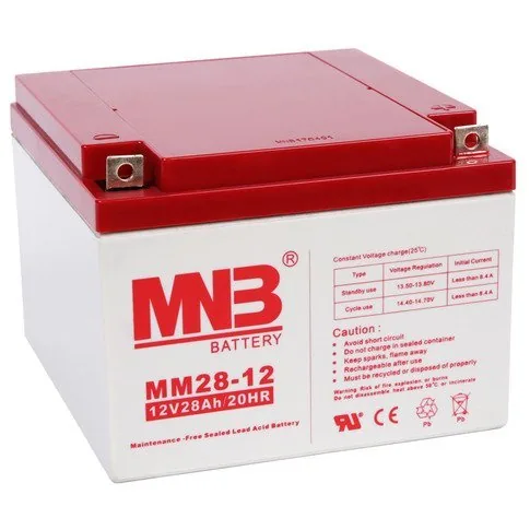 MNB MM 28-12. Аккумулятор герметичный свинцово-кислотный