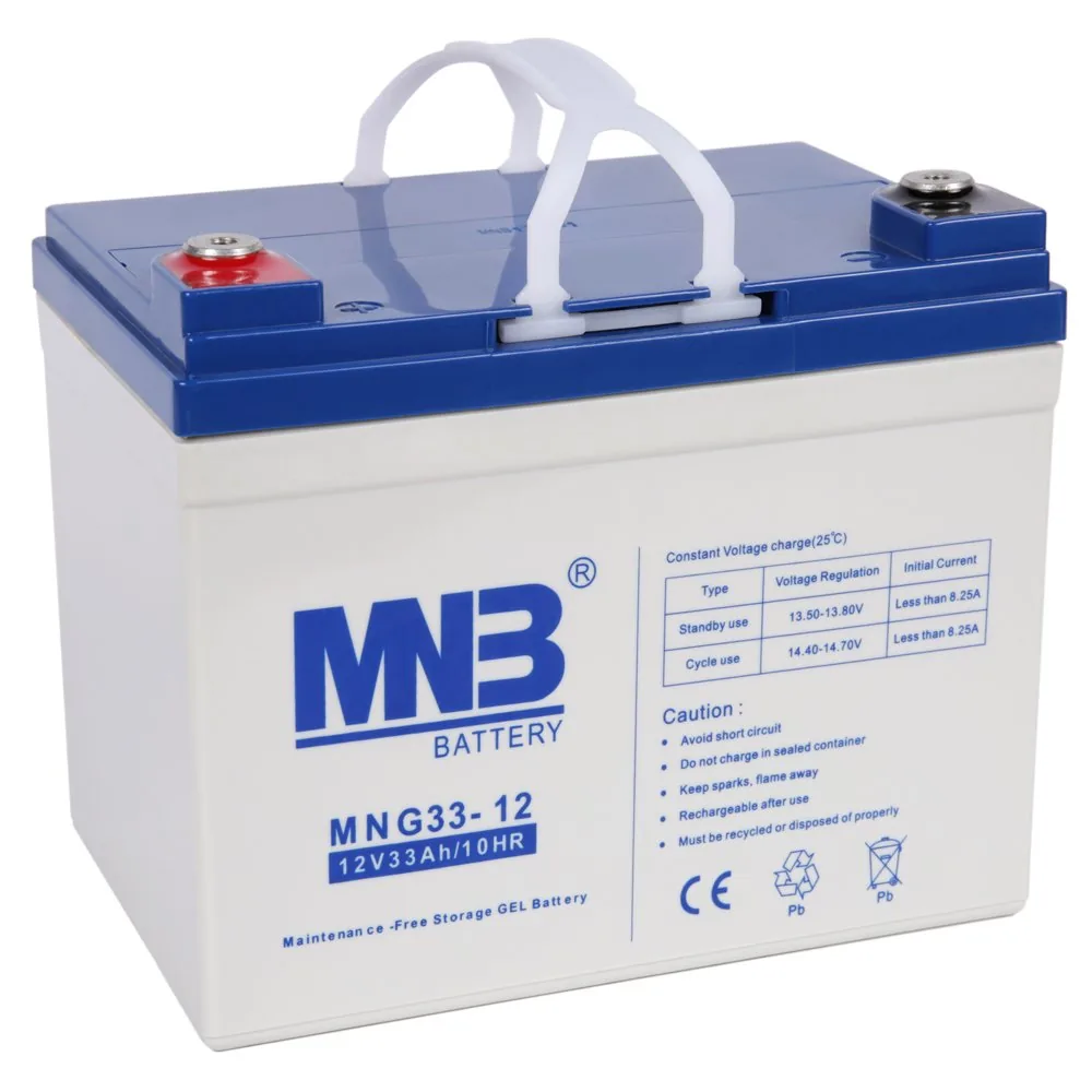 MNB MNG 33-12. Аккумулятор герметичный свинцово-кислотный