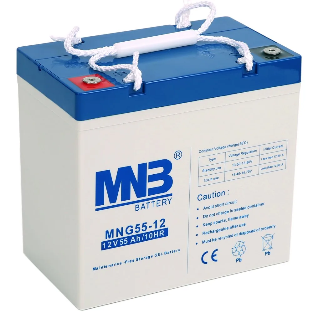 MNB MNG 55-12. Аккумулятор герметичный свинцово-кислотный