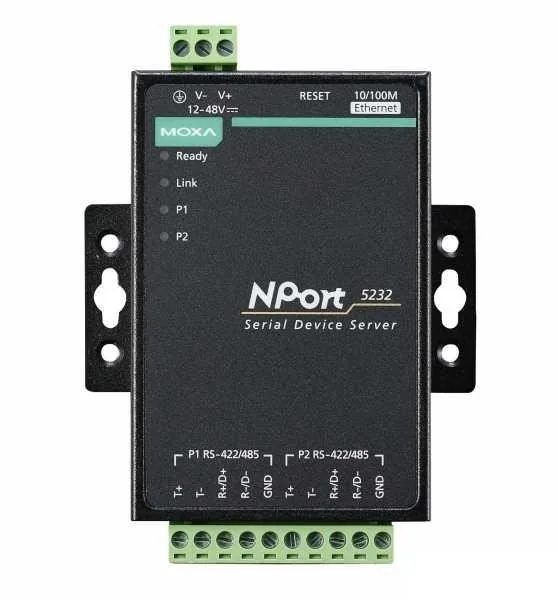 NPort 5232. Асинхронный сервер