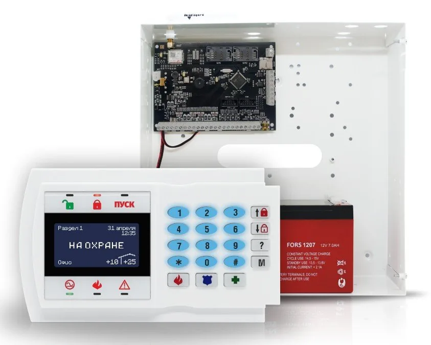 NV 2132. Комплект охранной GSM сигнализации