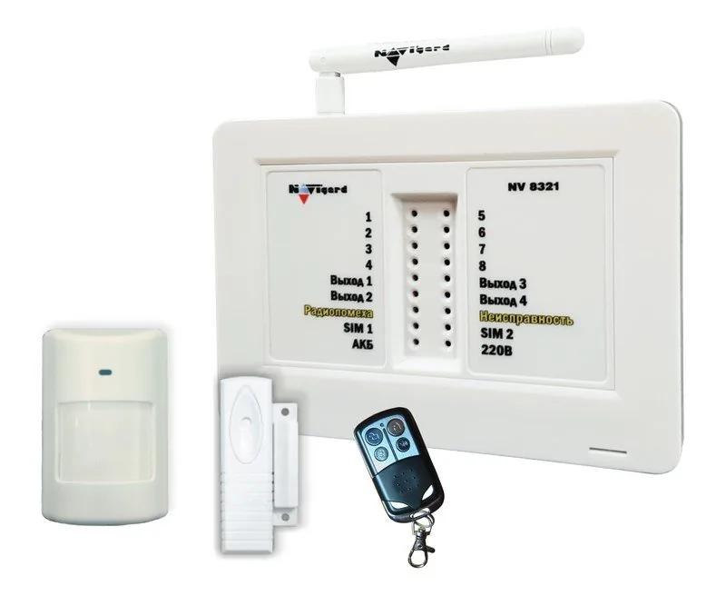 NV 8321 KIT. GSM сигнализация радиоканальная