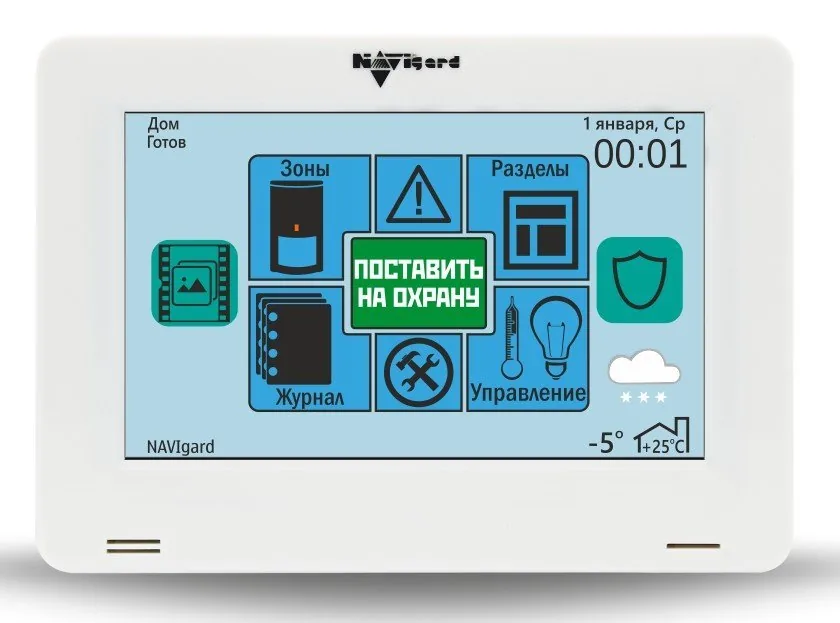 NV 8500. Клавиатура управления для контрольных панелей