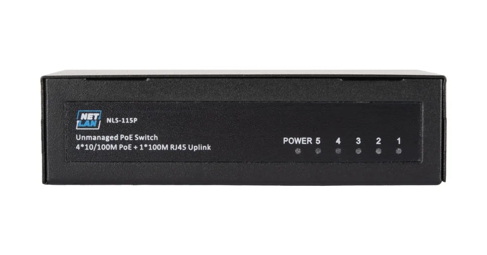 NLS-115P. Коммутатор с PoE — фото 1 из 2