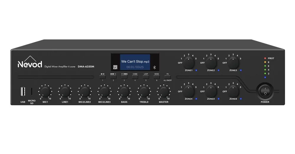 DMA-6350M. Микшер-усилитель комбинированный — фото 1 из 5