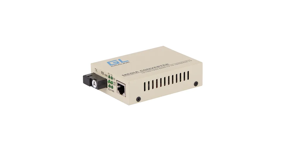 GL-MC-UTPF-SC1G-18SM-1310. Медиаконвертер