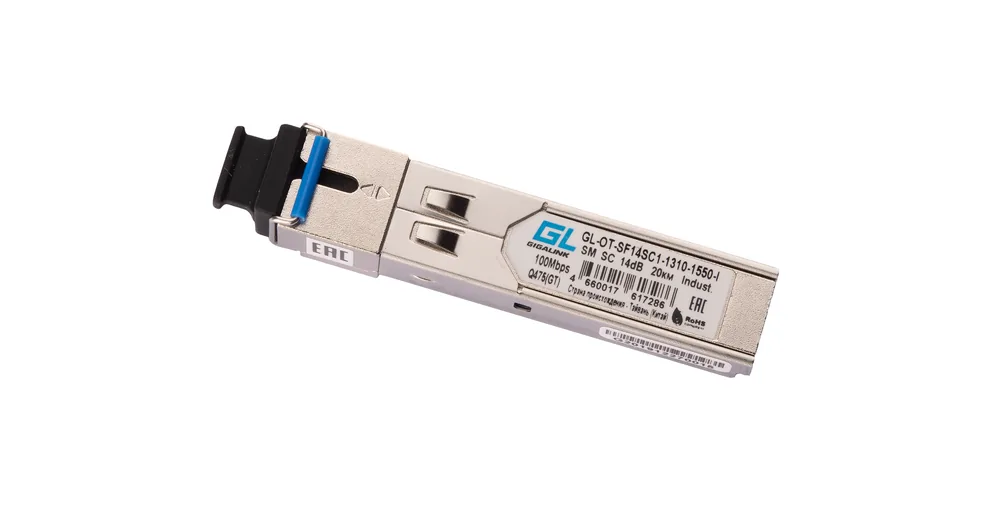GL-OT-SF14SC1-1310-1550-I. SFP-модуль