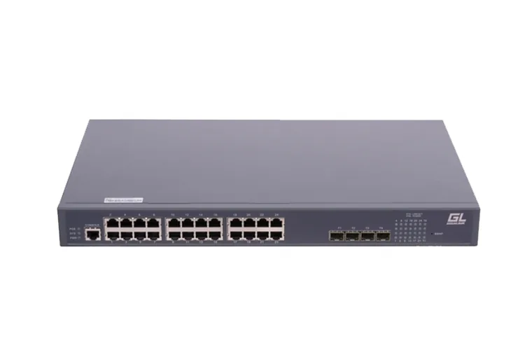 GL-SW-G204-28P. Коммутатор с PoE