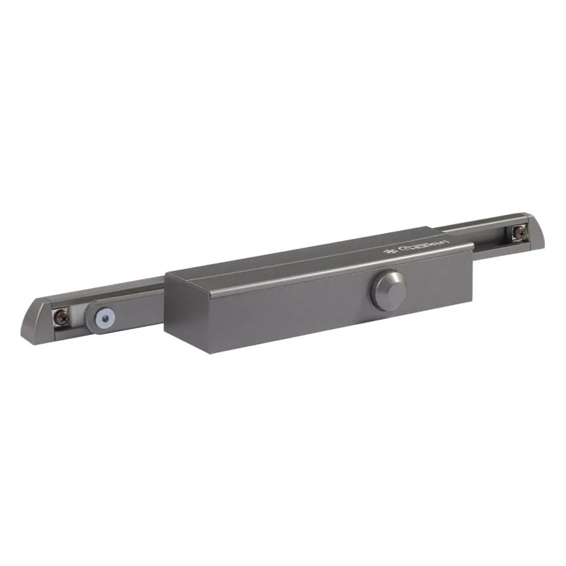 НОРА-М 820 Slider (графит). Доводчик дверной морозостойкий