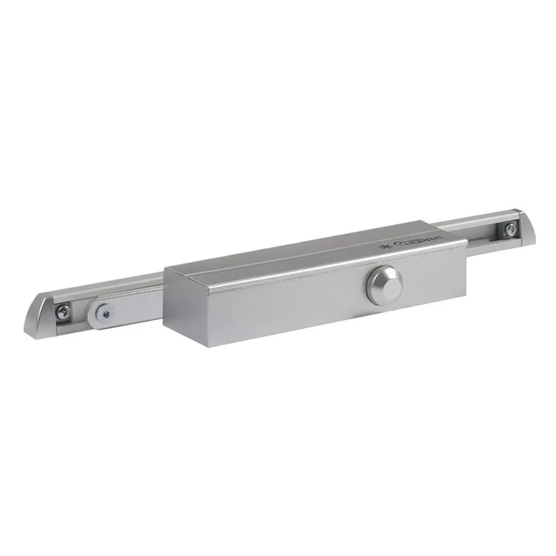 НОРА-М 830 Slider (серебро). Доводчик дверной морозостойкий