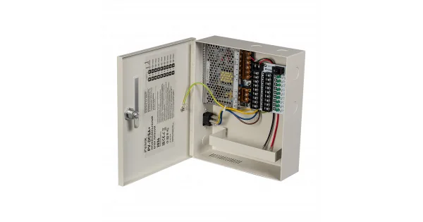 PV-DC5A+ блок бесперебойного питания DC 12-14.5 В, 5 А, 9 выходов с предохранителями