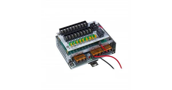 PV-DC5A+ NC профессиональный стабилизированный блок бесперебойного питания DC 12 В, 5 А с девятью выходами на DIN-рейку
