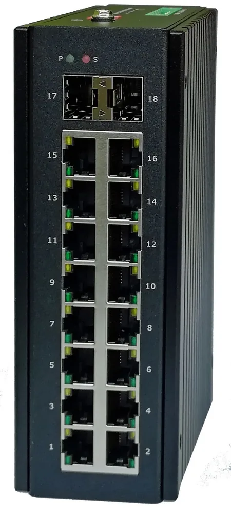 NIS-3200-216PSG (63P16SG2). Коммутатор неуправляемый с PoE