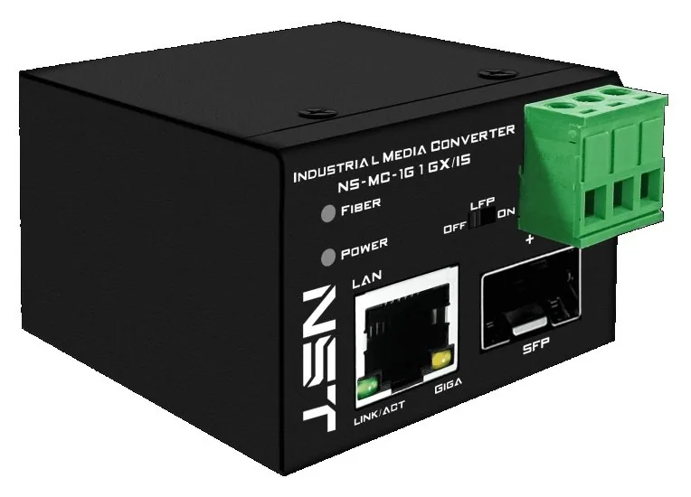 NS-MC-1G1GX/IS. Медиаконвертер оптический