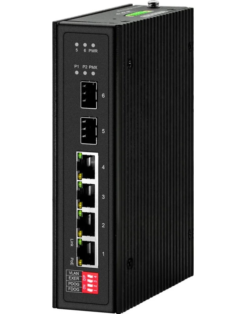 NS-SW-4G2G-SP/I. Коммутатор с PoE