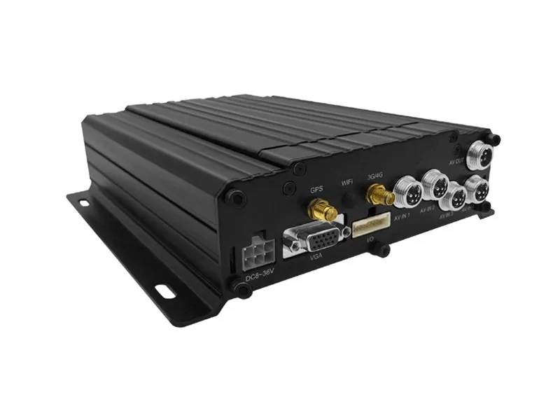 MDVR-2041E 4G/Glonass. Видеорегистратор мультиформатный 4-канальный автомобильный