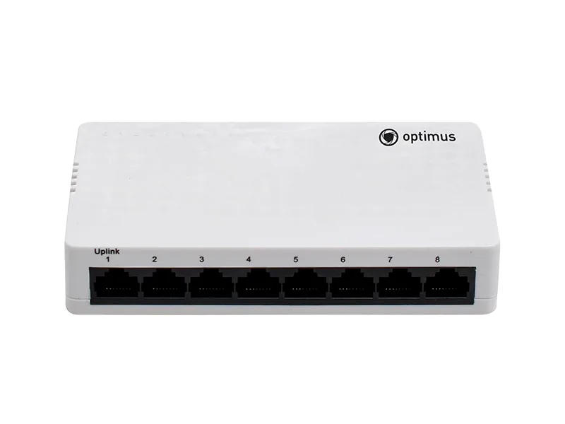 U1EN-7G/1G. Коммутатор 7-портовый