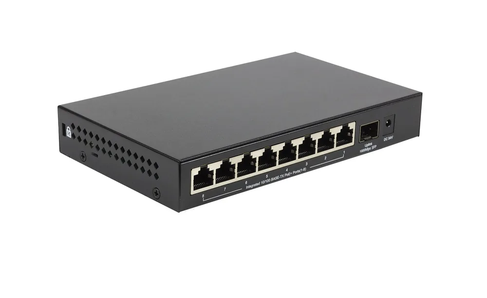 OR-OS1209P/80W/A1A. Неуправляемый коммутатор