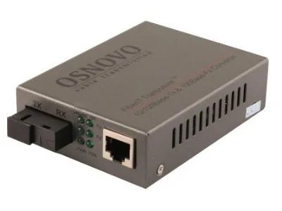 OMC-100-11S5a. Медиаконвертер оптический
