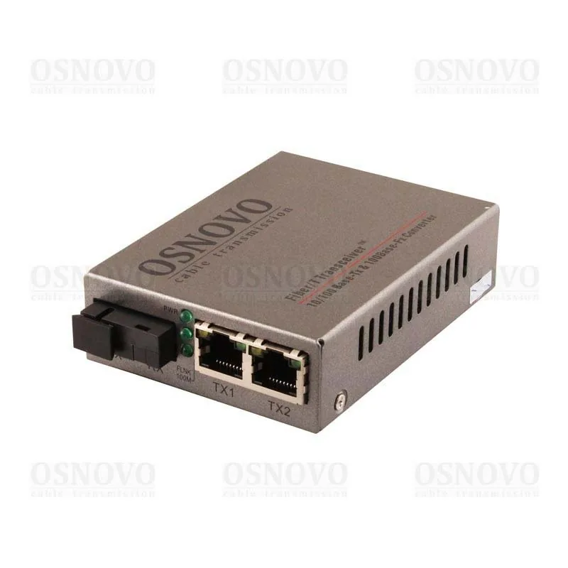 OMC-100-21S5a. Медиаконвертер оптический
