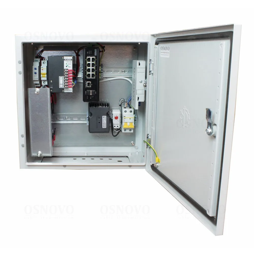 OS-44TB1(SW-60812/I). Уличная станция с термостабилизацией и резервным питанием