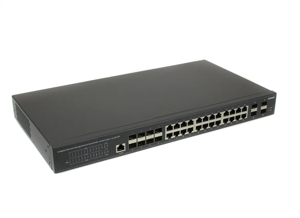 SW-32G4X-3L. Коммутатор с PoE