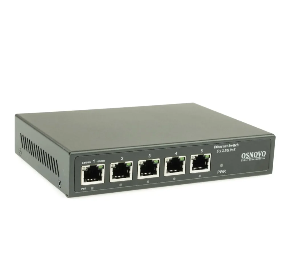 SW-5D-1(60W). Коммутатор с PoE