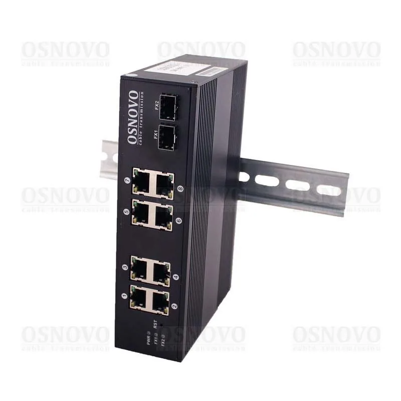 SW-60802/IC. Коммутатор с PoE