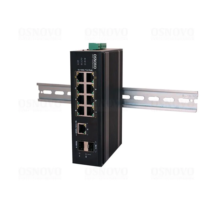 SW-60812/I. Коммутатор с PoE