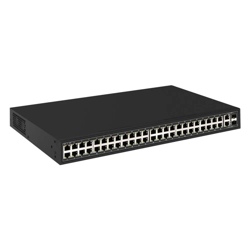SW-64822(700W). Коммутатор 48-портовый Fast Ethernet с PoE