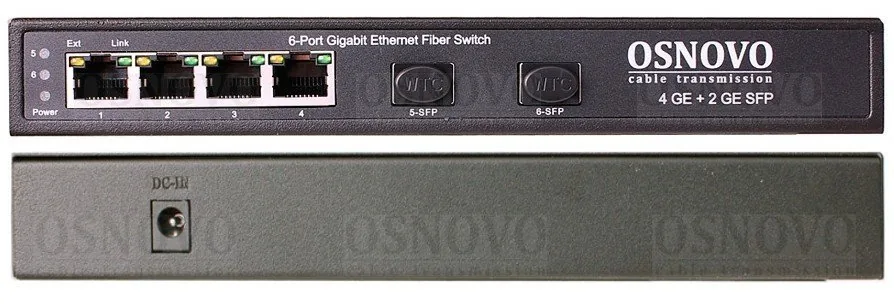 SW-7042. Коммутатор Gigabit на 4 порта