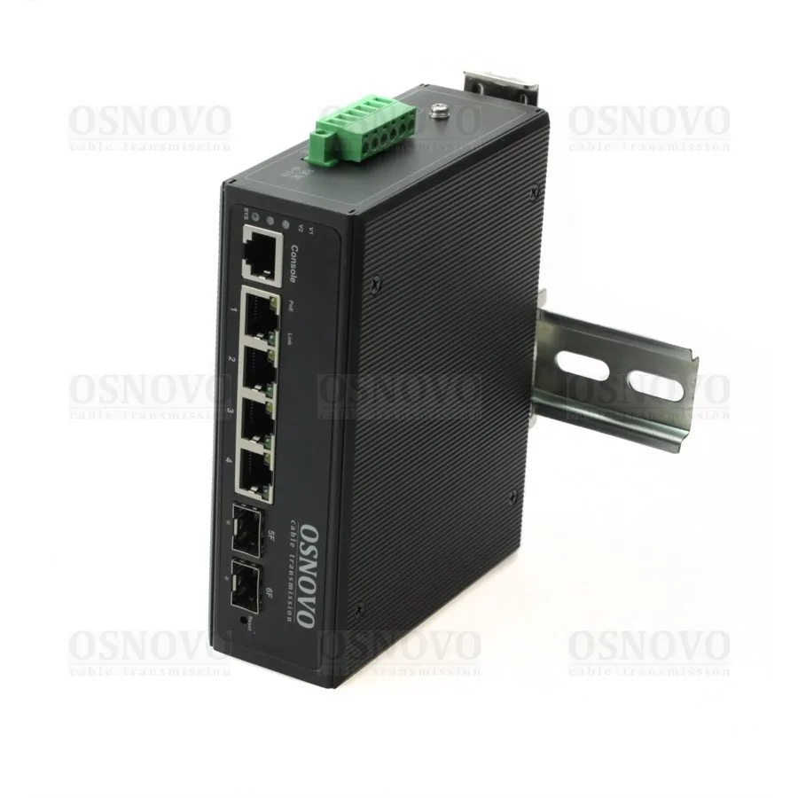 SW-80402-IL(port 90W, 360W). Коммутатор с PoE