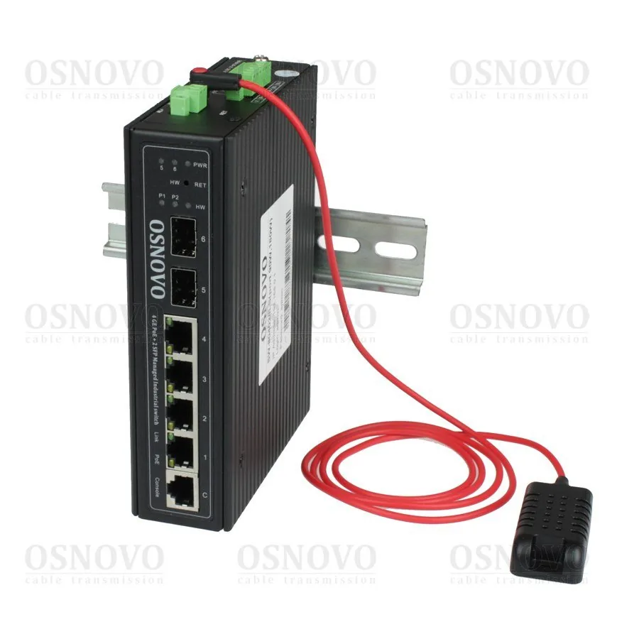 SW-80402/ILS(port 90W,180W). Коммутатор с PoE