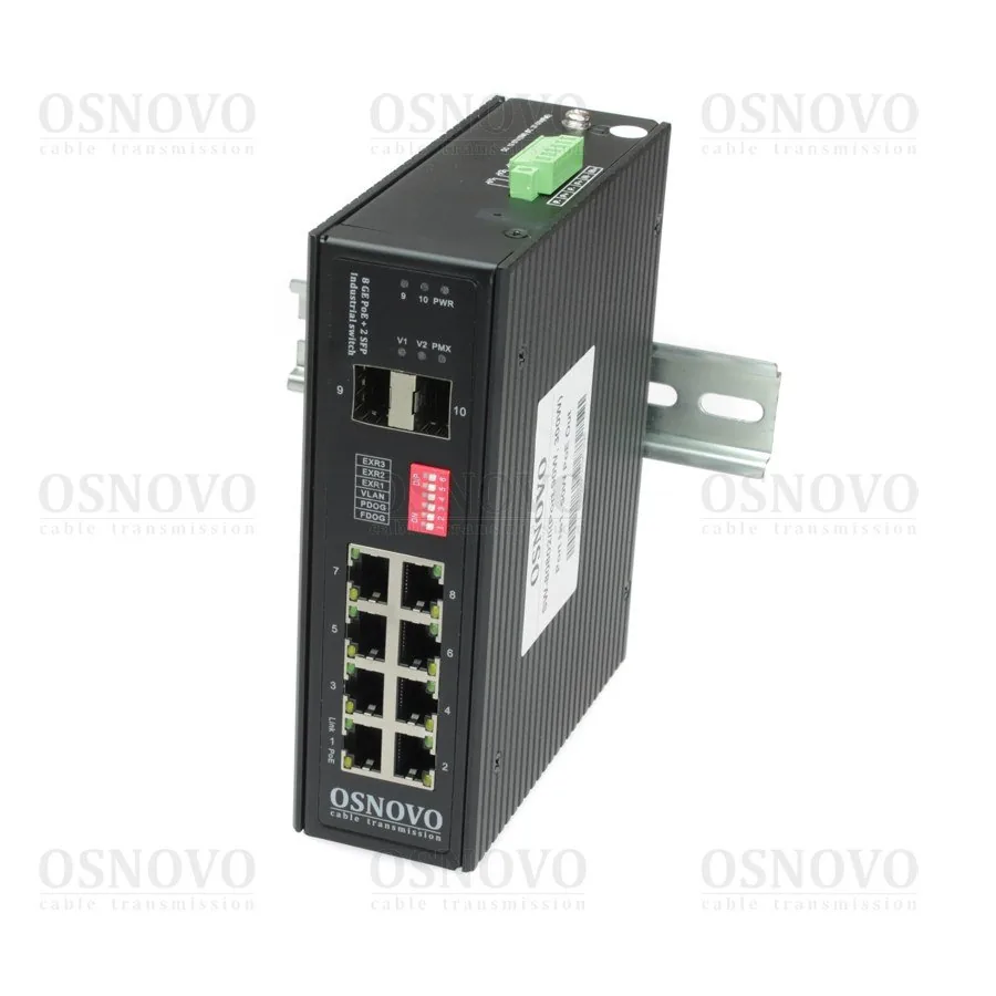 SW-80802/I(Port 90W, 300W). Коммутатор с PoE