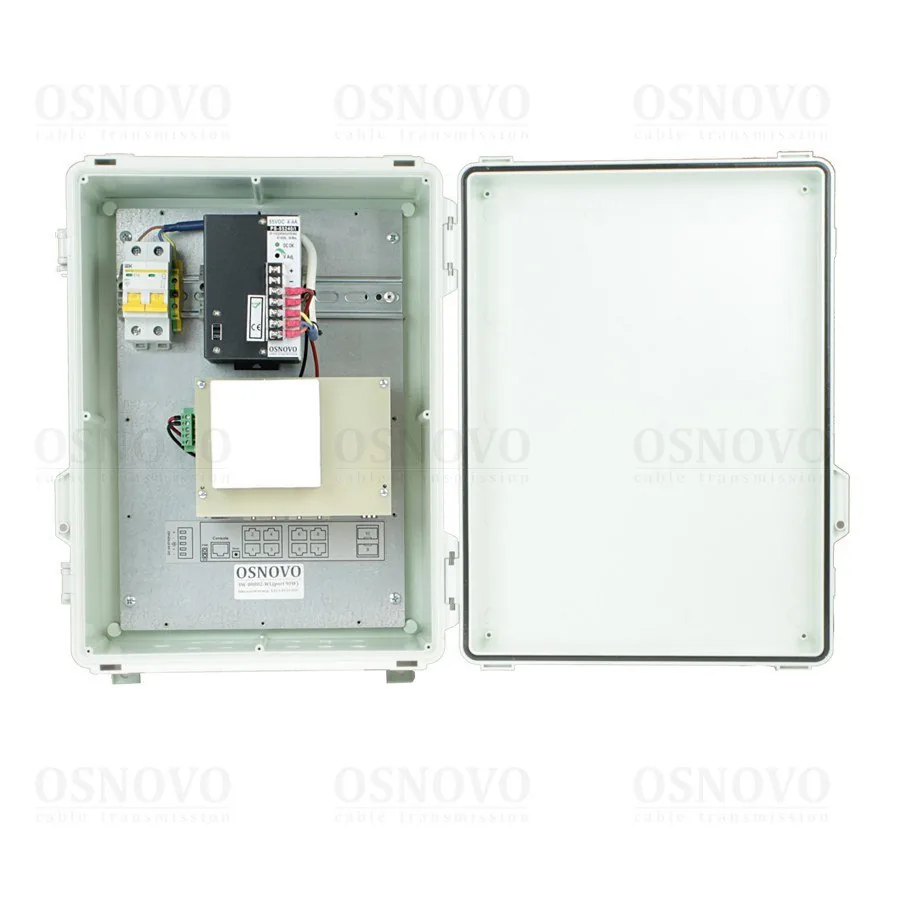 SW-80802-WL(port 90W). Коммутатор 10-портовый