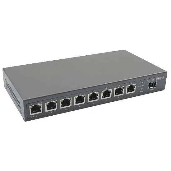 SW-8D1X(120W). Коммутатор с PoE