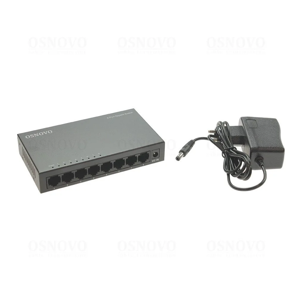 SW-8G. Коммутатор без PoE — фото 3 из 3