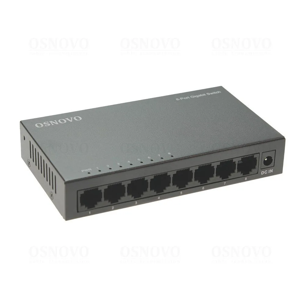 SW-8G. Коммутатор без PoE — фото 1 из 3